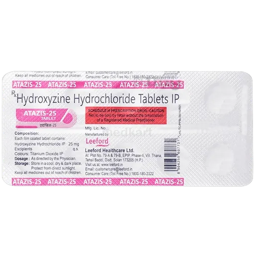 atazis 25mg tablet 10's